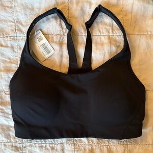 Lululemon Athletica All Powered Up Black Sports Bra